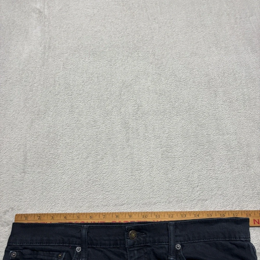 Levis 511 Slim Straight Jeans Mens 36x30 (Fits 36x29) Black‎ Denim Stretch